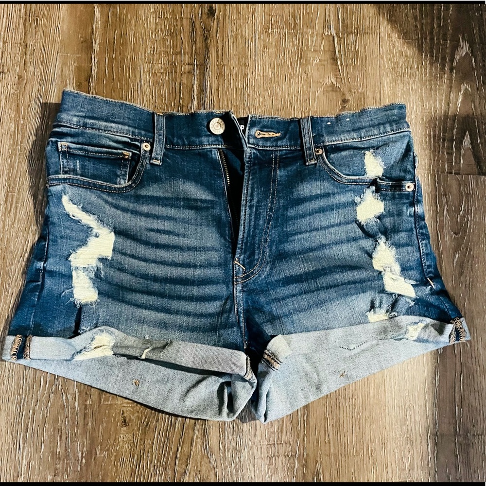 Express High Waisted Shorties
